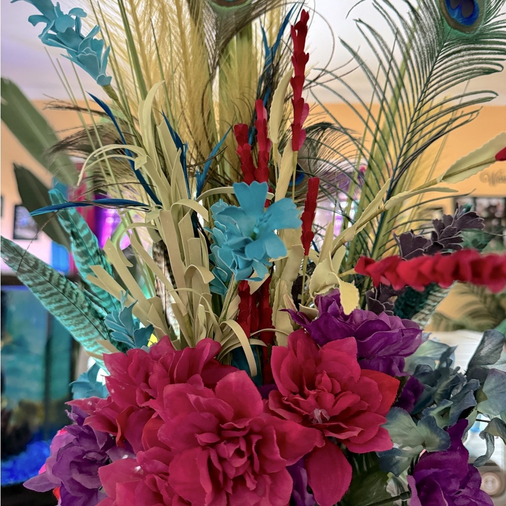 Peacock Flower Set